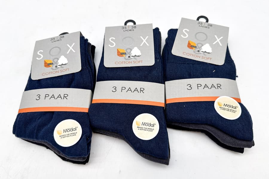 9 Paar Socken SOX, Gr. 35-38
